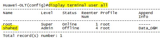 display terminal user